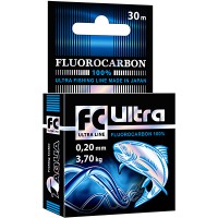 Леска AQUA FC Ultra Fluorocarbon 100% 30m 0,20mm