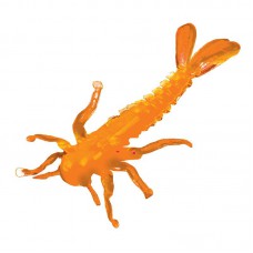 Мягкая приманка Microkiller  "Поденка" цвет морковный 30мм.(12шт) 