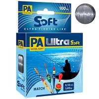 Леска PA ULTRA SOFT MATCH 100m 0,18mm
