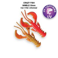 Мягкая приманка Crazy Fish Nimble 5cm 15D-6-F