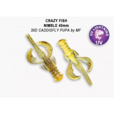 Мягкая приманка Crazy Fish Nimble 4cm 30D-6