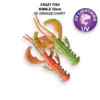 Мягкая приманка Crazy Fish Nimble 5cm 5d-6