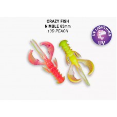 Мягкая приманка Crazy Fish Nimble 6,5cm 13D-6